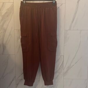 INC International Concepts Women's Rust Cargo Pants